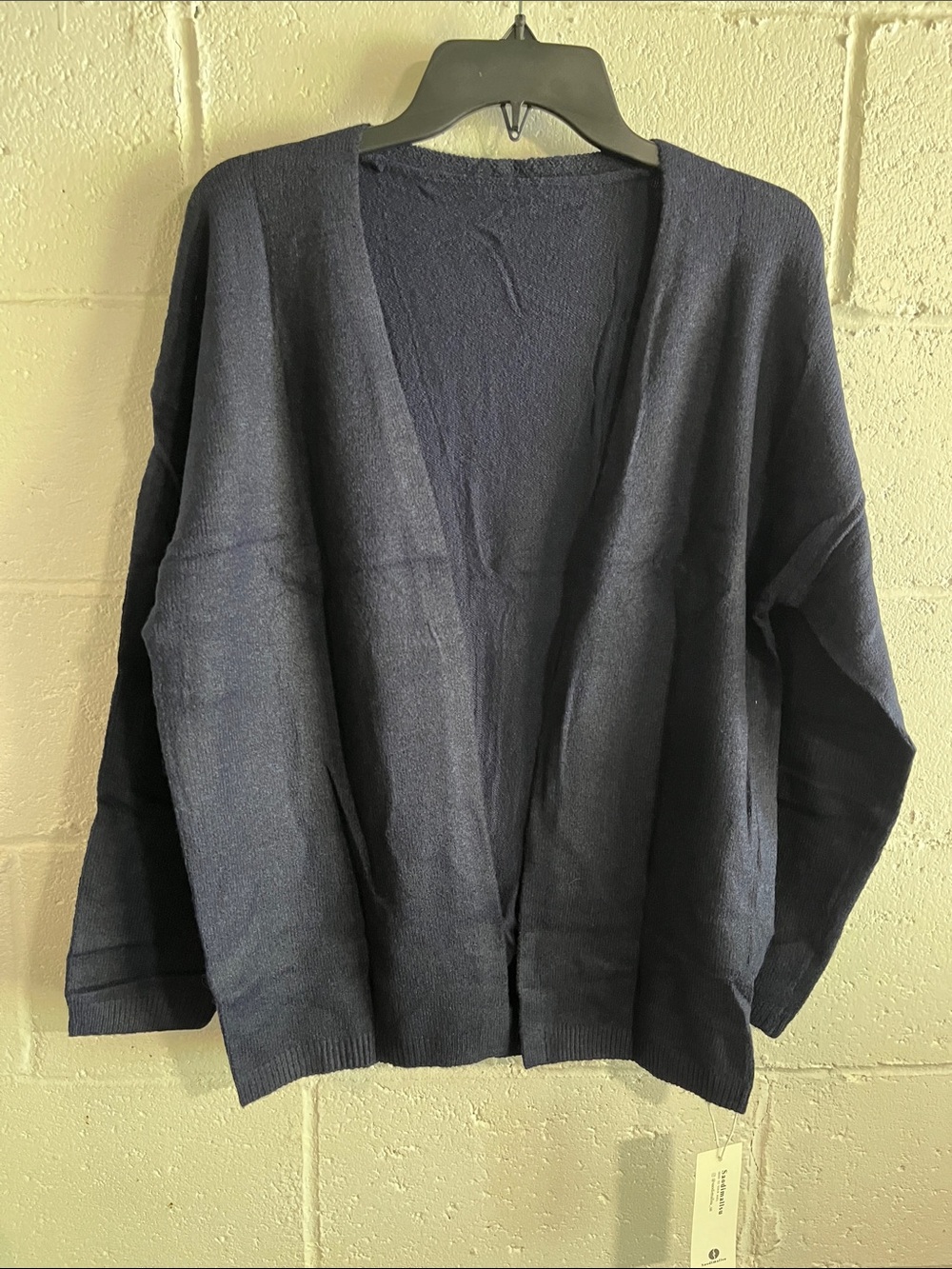 Saodimallsu Open-Front Knit Cardigan- Medium